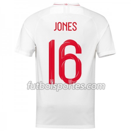 Camisetas Inglaterra Jones 16 Primera Equipacion Mundial 2018
